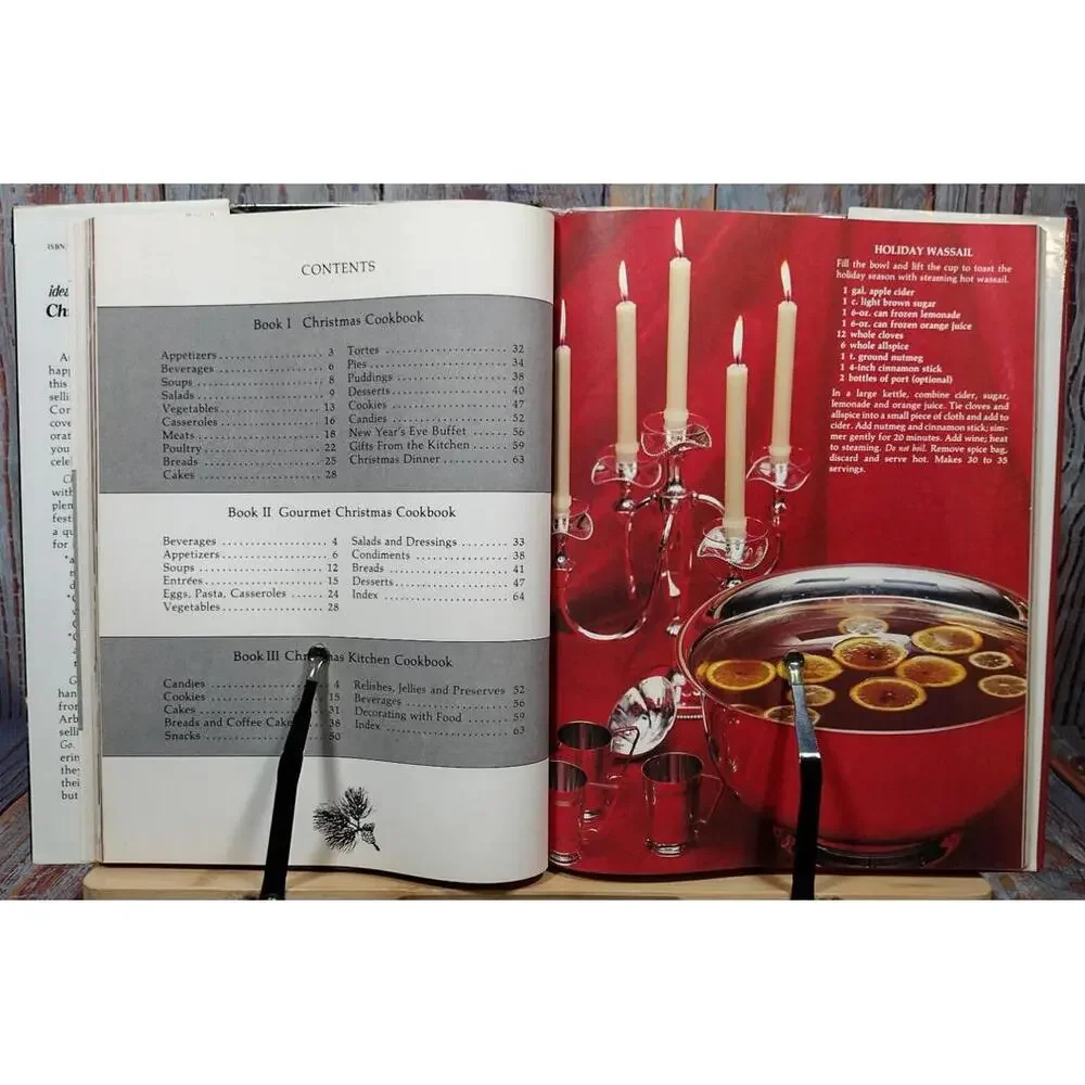 Ideals Christmas Cookbook Treasury by Bonanza‎ Books